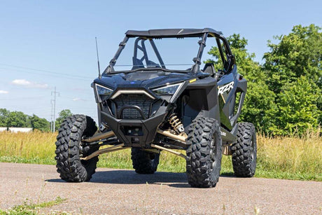 Photo of Rough Country Polaris RZR Pro/ Turbo R Scratch Resistant Full Windshield by Rough Country - Premium for UTVs / Side by Sides