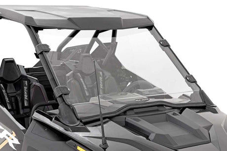 Photo of Rough Country Polaris RZR Pro/ Turbo R Scratch Resistant Full Windshield by Rough Country - Premium for UTVs / Side by Sides