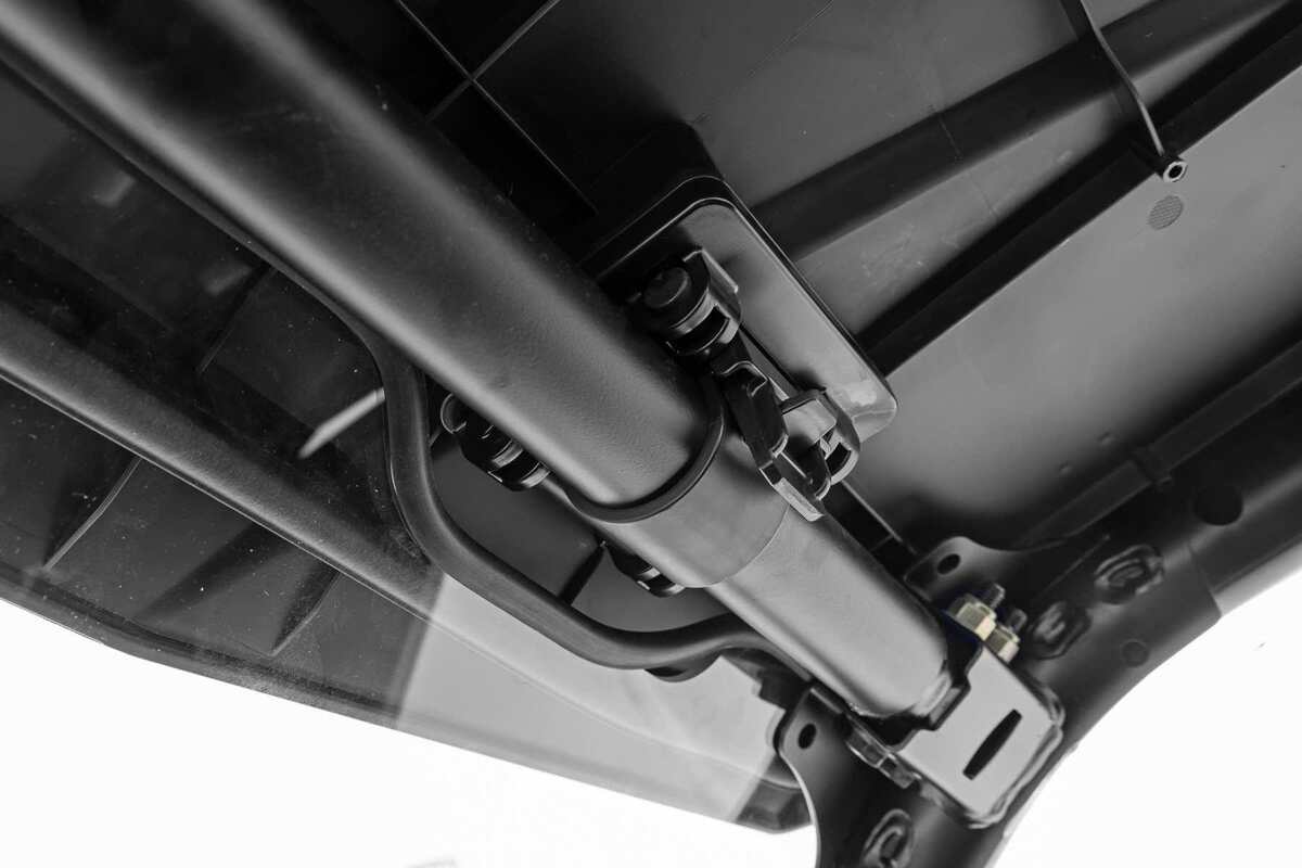 Photo of Rough Country Polaris RZR Pro/ Turbo R Scratch Resistant Full Windshield by Rough Country - Premium for UTVs / Side by Sides