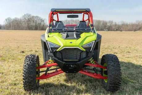 Photo of Rough Country Polaris RZR Pro/ Turbo R Scratch Resistant Half Windshield by Rough Country - Premium for UTVs / Side by Sides