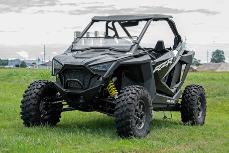 Photo of Rough Country Polaris RZR Pro/ Turbo R Scratch Resistant Half Windshield by Rough Country - Premium for UTVs / Side by Sides