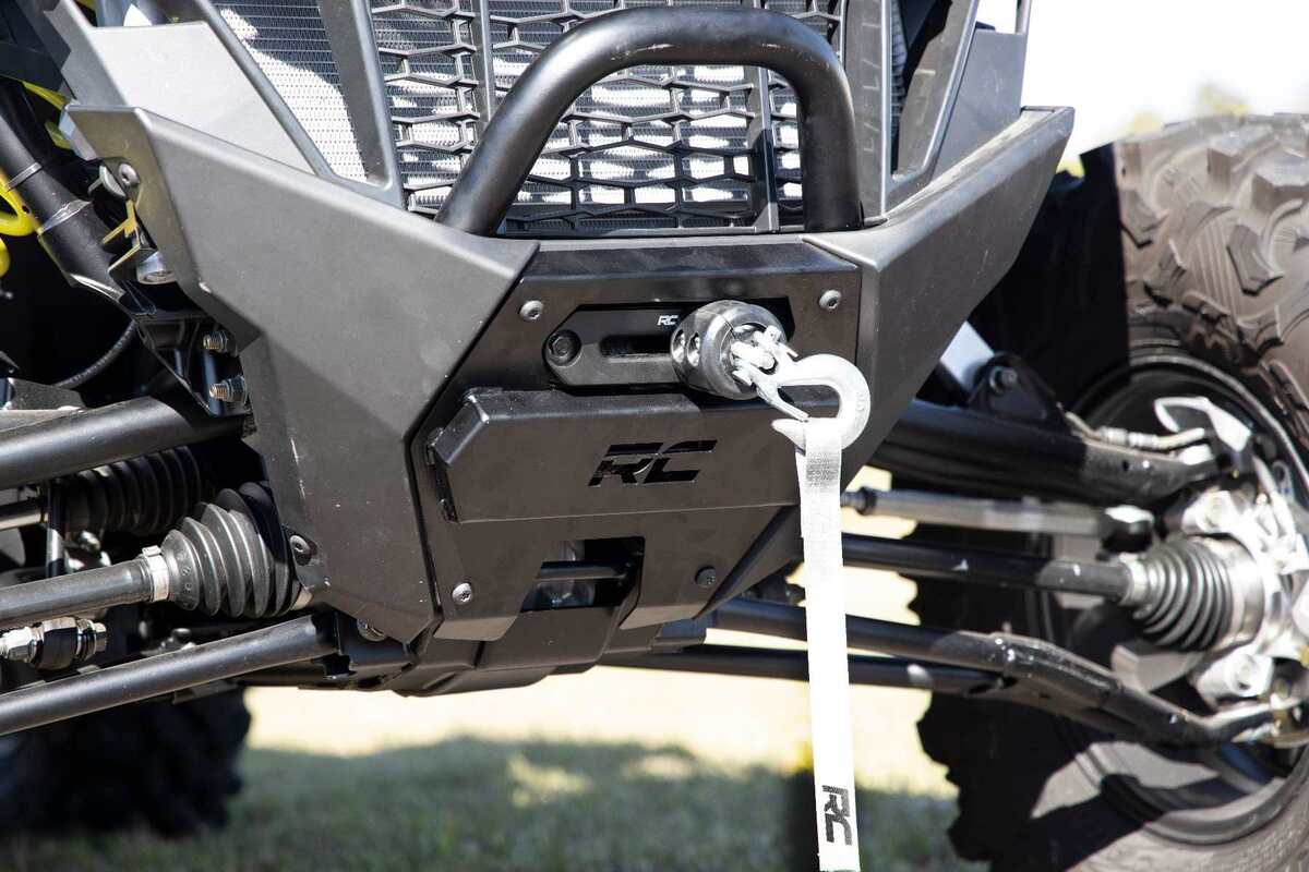 Photo of Rough Country Polaris RZR Pro XP Winch Mount by Rough Country - Premium for UTVs / Side by Sides