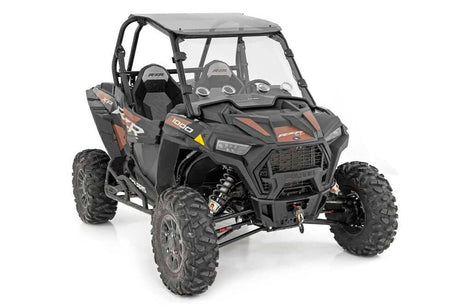 Photo of Rough Country Polaris RZR Scratch Resistant Vented Full Windshield by Rough Country - Premium for UTVs / Side by Sides