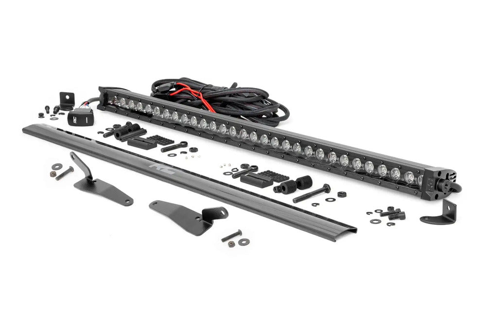 Photo of Rough Country Polaris RZR Turbo R Front Facing 30" LED Light Kit by Rough Country - Premium for UTVs / Side by Sides