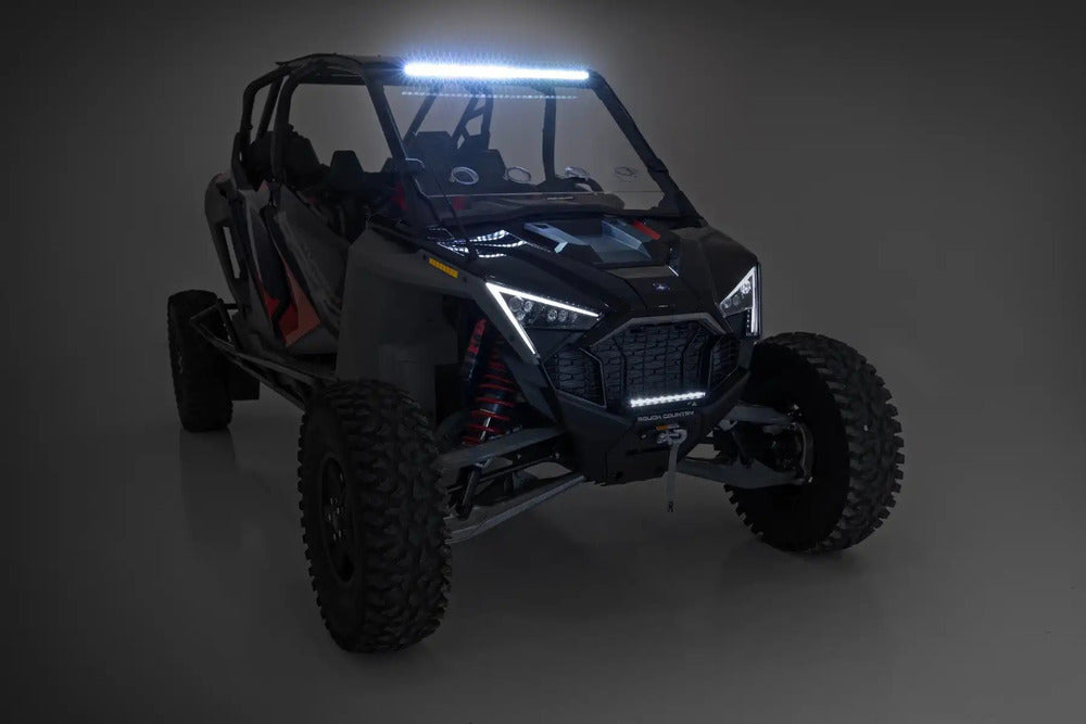 Photo of Rough Country Polaris RZR Turbo R Front Facing 30" LED Light Kit by Rough Country - Premium for UTVs / Side by Sides