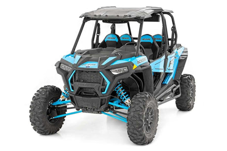 Photo of Rough Country Polaris RZR Turbo S 4 Seat Rock Slider Kit by Rough Country - Premium for UTVs / Side by Sides
