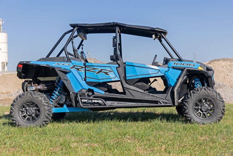 Photo of Rough Country Polaris RZR Turbo S 4 Seat Rock Slider Kit by Rough Country - Premium for UTVs / Side by Sides
