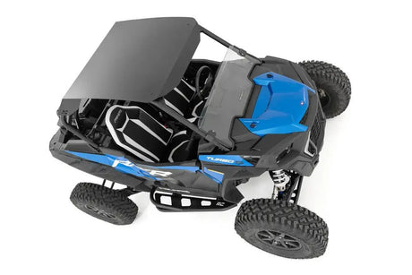Photo of Rough Country Polaris RZR Turbo S Fabricated 2-Seater UTV Roof by Rough Country - Premium for UTVs / Side by Sides