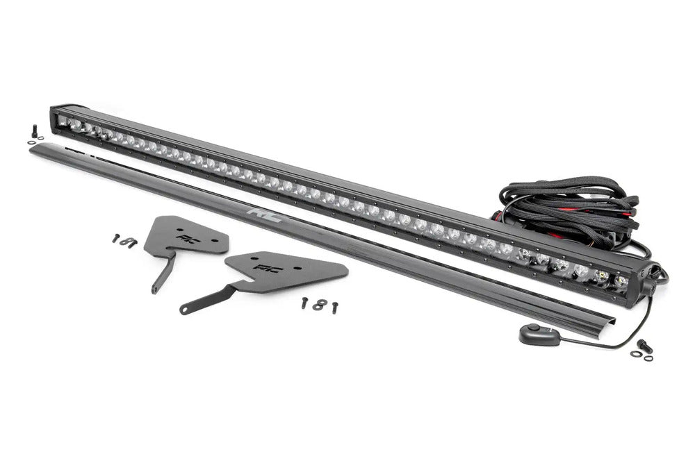 Photo of Rough Country Polaris RZR Turbo S Front Facing 30" LED Kit by Rough Country - Premium for UTVs / Side by Sides
