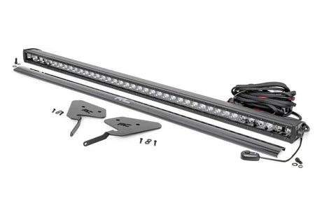 Photo of Rough Country Polaris RZR Turbo S Front Facing 30" LED Kit by Rough Country - Premium for UTVs / Side by Sides