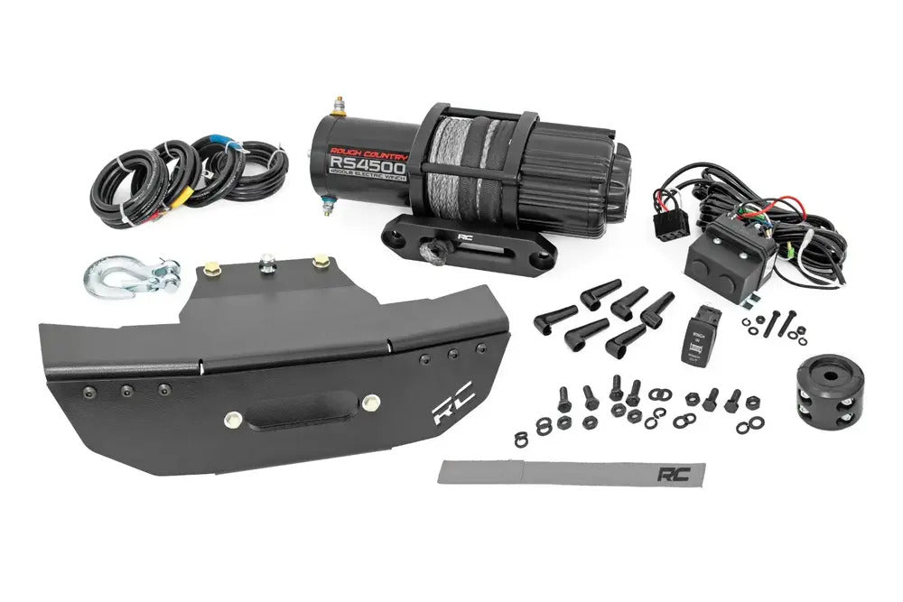 Photo of Rough Country Polaris RZR Turbo S Winch Mount by Rough Country - Premium for UTVs / Side by Sides