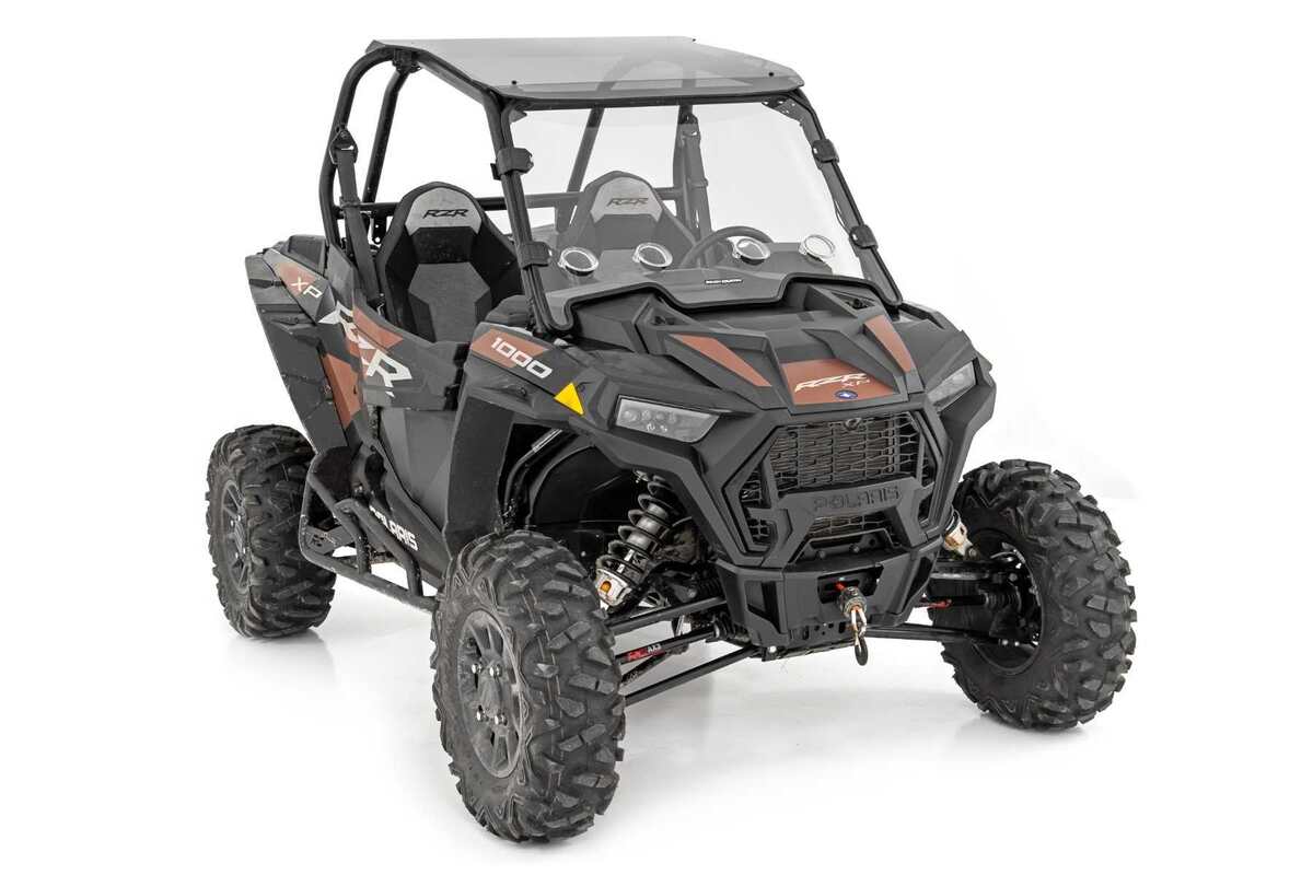 Photo of Rough Country Polaris RZR XP 1000 2-Seat Rock Slider Kit by Rough Country - Premium for UTVs / Side by Sides