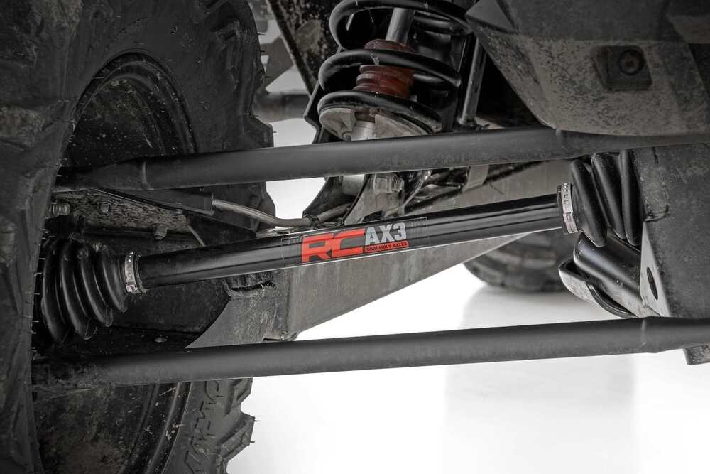 Photo of Rough Country Polaris RZR XP 1000 4340 Chromoly AX3 Rear Heavy Duty Replacement Axle by Rough Country - Premium for UTVs / Side by Sides