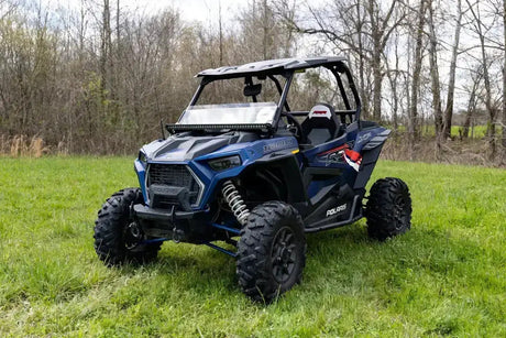 Photo of Rough Country Polaris RZR XP 1000 Black Single Row Front Mount 10" LED Light Kit by Rough Country - Premium for UTVs / Side by Sides