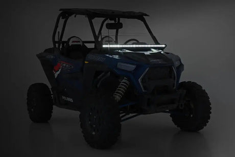 Photo of Rough Country Polaris RZR XP 1000 Black Single Row Front Mount 10" LED Light Kit by Rough Country - Premium for UTVs / Side by Sides