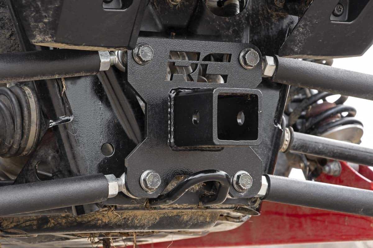 Photo of Rough Country Polaris RZR XP 1000 Receiver Hitch by Rough Country - Premium for UTVs / Side by Sides