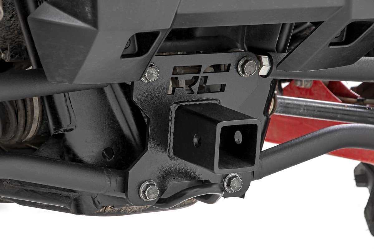 Photo of Rough Country Polaris RZR XP 1000 Receiver Hitch by Rough Country - Premium for UTVs / Side by Sides
