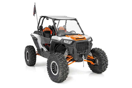 Photo of Rough Country Polaris RZR XP 1000 Scratch Resistant Full Windshield by Rough Country - Premium for UTVs / Side by Sides