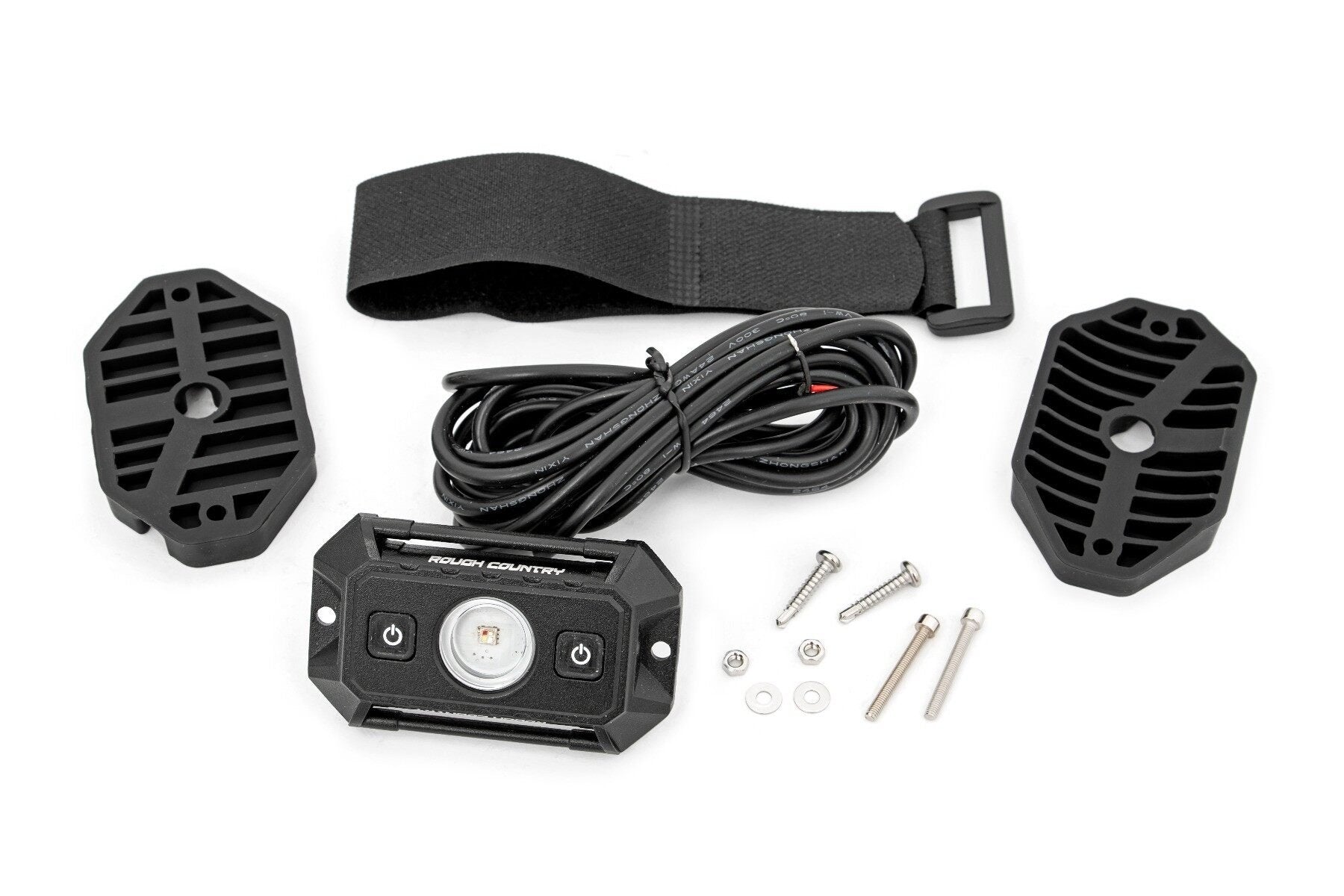 Photo of Rough Country RGB/White Chrome Series LED Dome Light by Rough Country - Premium for UTVs / Side by Sides