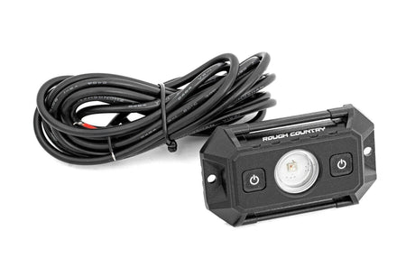 Photo of Rough Country RGB/White Chrome Series LED Dome Light by Rough Country - Premium for UTVs / Side by Sides