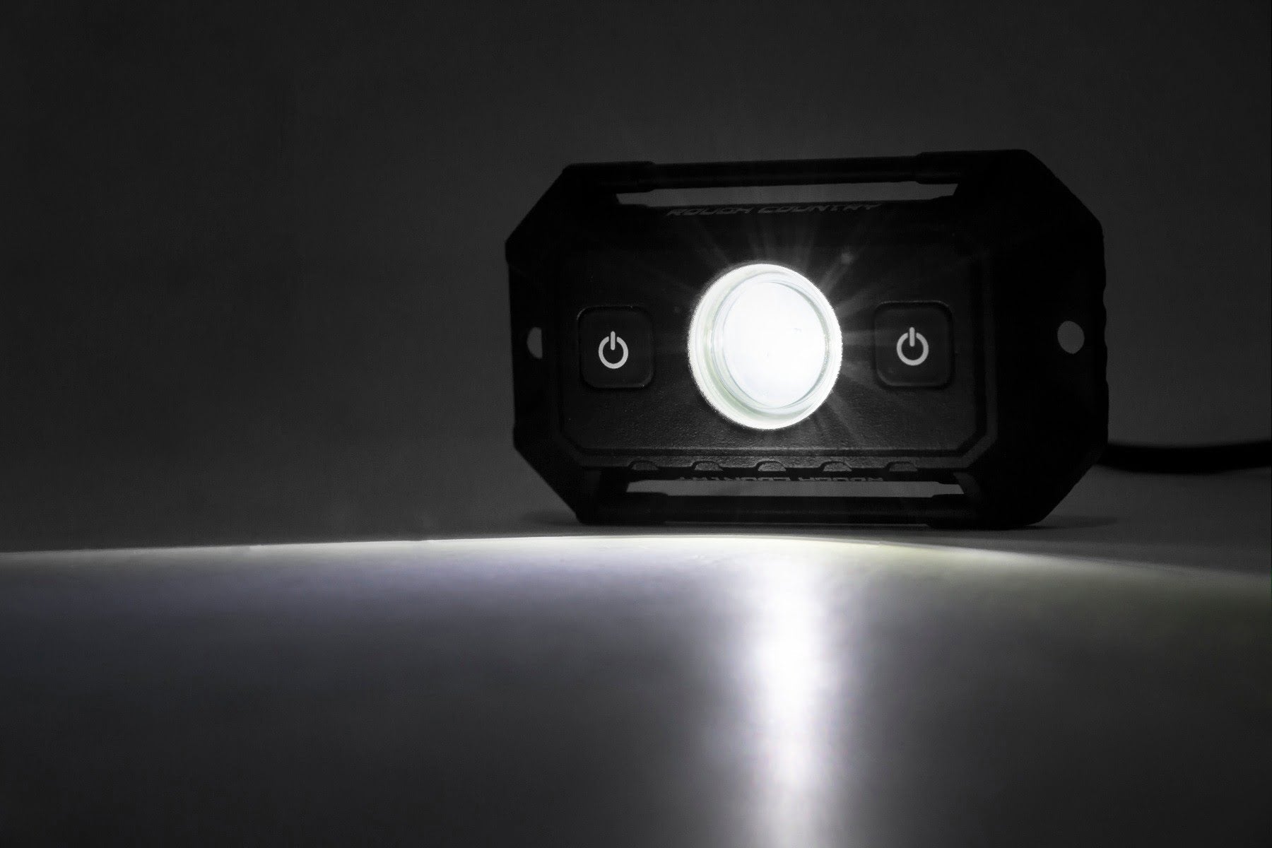 Photo of Rough Country RGB/White Chrome Series LED Dome Light by Rough Country - Premium for UTVs / Side by Sides