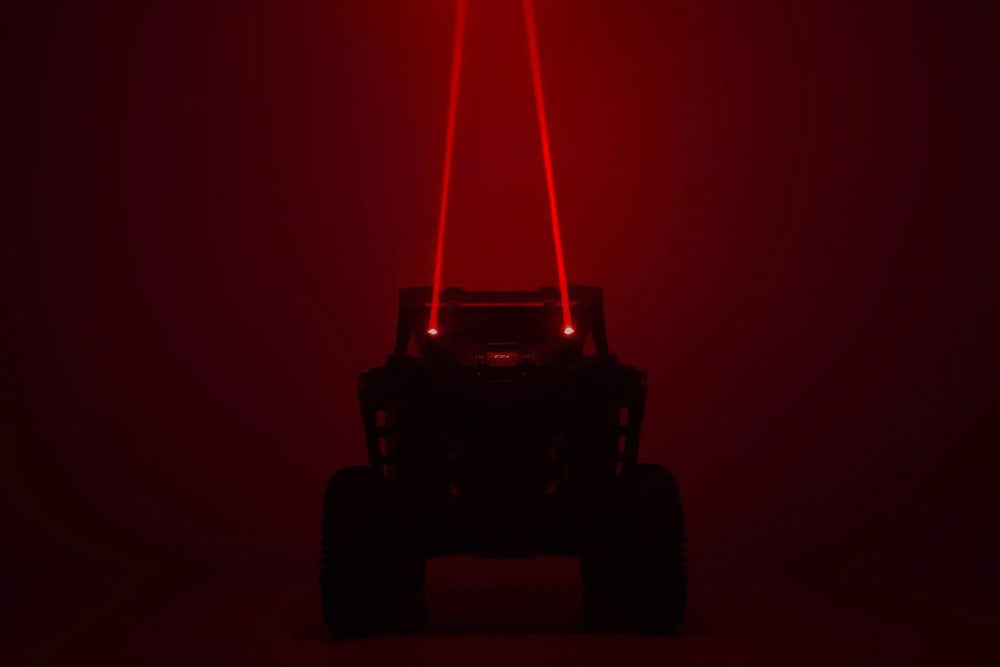 Photo of Rough Country RGBW Laser Whip Light Kit - Pair by Rough Country - Premium for UTVs / Side by Sides