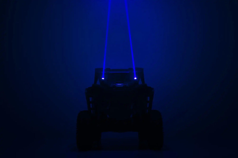 Photo of Rough Country RGBW Laser Whip Light Kit - Pair by Rough Country - Premium for UTVs / Side by Sides