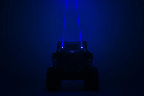 Photo of Rough Country RGBW Laser Whip Light Kit - Pair by Rough Country - Premium for UTVs / Side by Sides