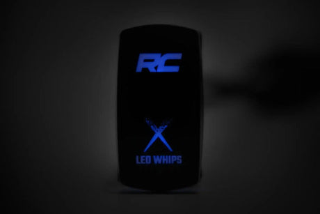 Photo of Rough Country RGBW Laser Whip Light Kit - Pair by Rough Country - Premium for UTVs / Side by Sides