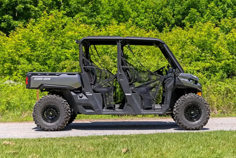 Photo of Rough Country Semi Gloss Black 14x7/4x137 One Piece 82 Series Wheel by Rough Country - Premium for UTVs / Side by Sides