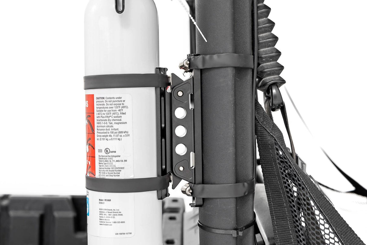Photo of Rough Country Universal Fire Extinguisher Mount by Rough Country - Premium for UTVs / Side by Sides