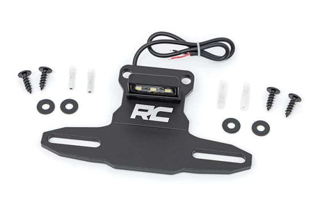 Photo of Rough Country Universal LED lighted License Plate Bracket by Rough Country - Premium for UTVs / Side by Sides