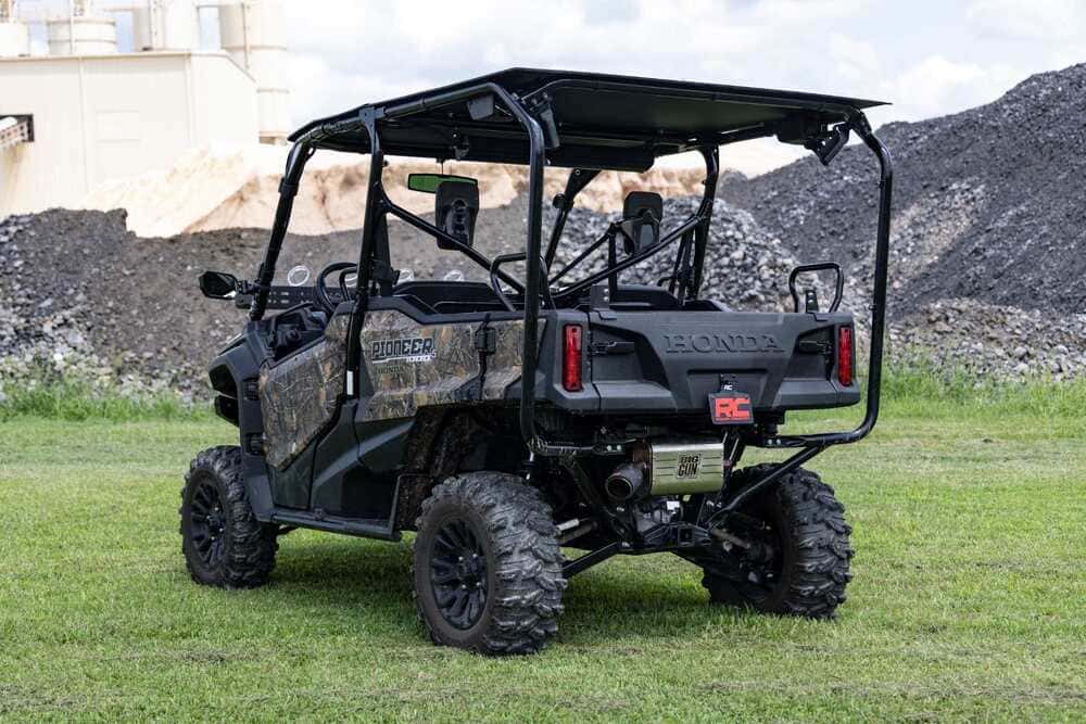 Photo of Rough Country Universal LED lighted License Plate Bracket by Rough Country - Premium for UTVs / Side by Sides