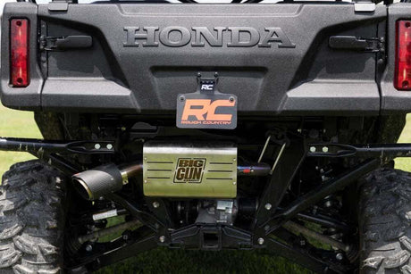 Photo of Rough Country Universal LED lighted License Plate Bracket by Rough Country - Premium for UTVs / Side by Sides