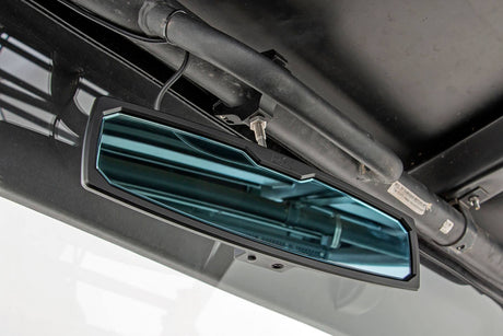 Photo of Rough Country UTV 1.75-2" Mount 12" Dome Light Aluminum Rear View Mirror by Rough Country - Premium for UTVs / Side by Sides