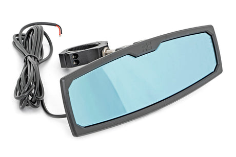 Photo of Rough Country UTV 1.75-2" Mount 12" Dome Light Aluminum Rear View Mirror by Rough Country - Premium for UTVs / Side by Sides