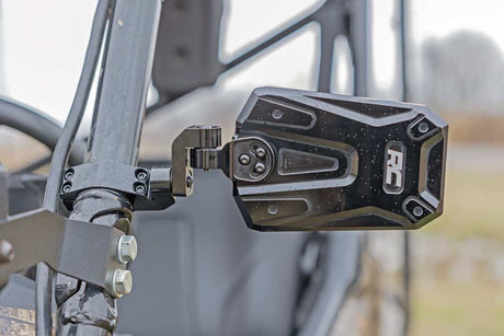 Photo of Rough Country Universal UTV Aluminum Side Mirrors by Rough Country - Premium for UTVs / Side by Sides