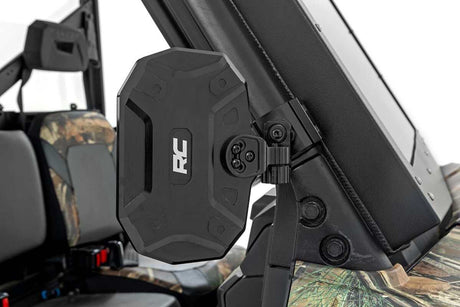 Photo of Rough Country Universal UTV Aluminum Side Mirrors by Rough Country - Premium for UTVs / Side by Sides