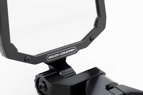 Photo of Rough Country Universal UTV Aluminum Side Mirrors by Rough Country - Premium for UTVs / Side by Sides