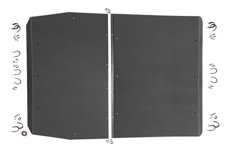 Photo of Rough Country UTV Honda Pioneer 1000-6 Deluxe HDPE Roof by Rough Country - Premium for UTVs / Side by Sides