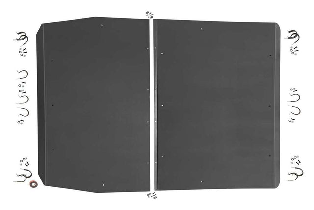 Photo of Rough Country UTV Honda Pioneer 1000-6 Deluxe HDPE Roof by Rough Country - Premium for UTVs / Side by Sides