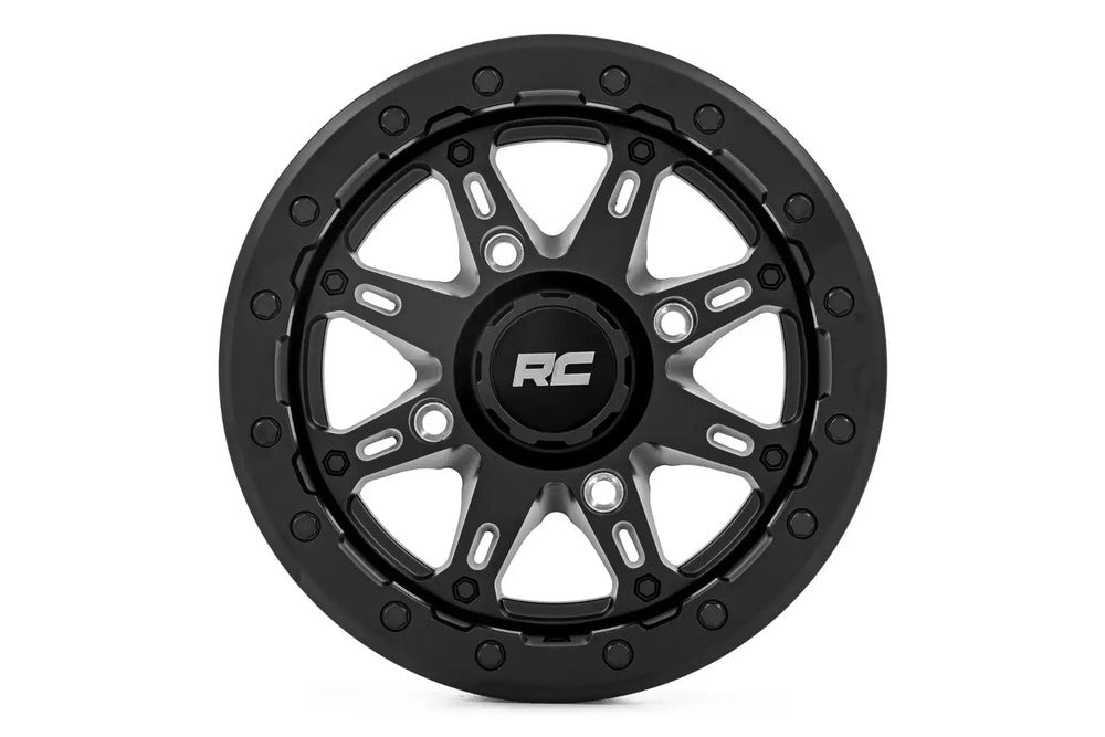 Photo of Rough Country UTV Matte Black 14x7/4x156 94 Series Wheel by Rough Country - Premium for UTVs / Side by Sides