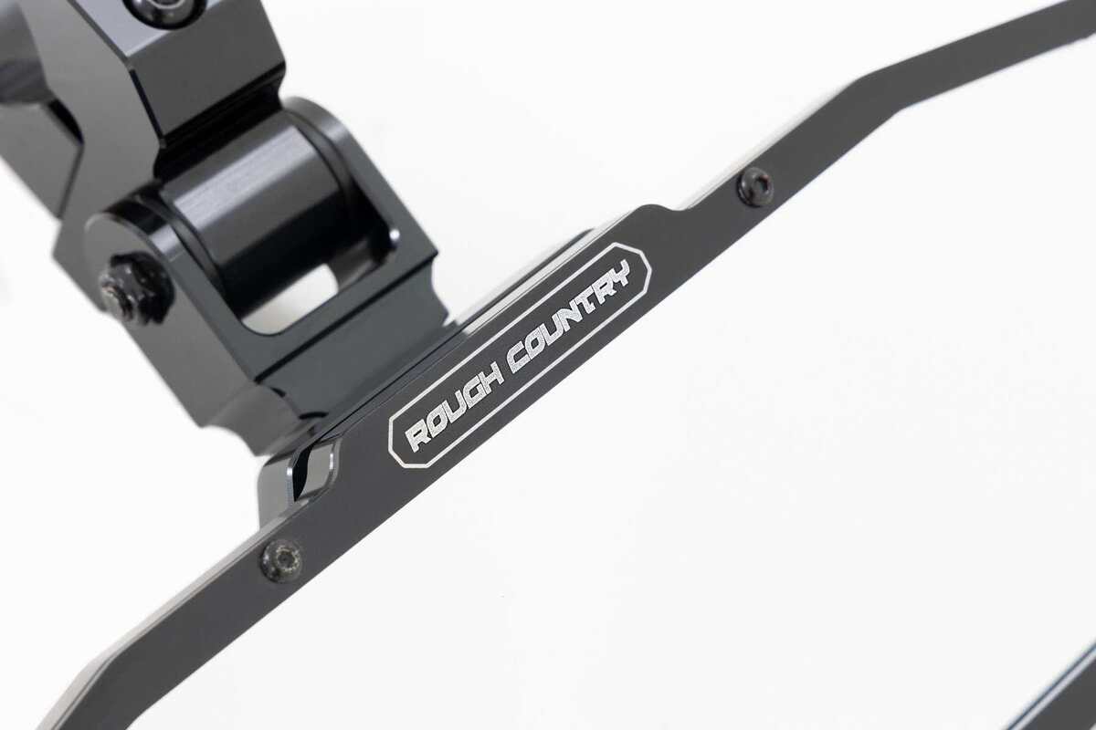 Photo of Rough Country UTV Universal 1.5"-2" Cage Aluminum Rear View Mirror by Rough Country - Premium for UTVs / Side by Sides