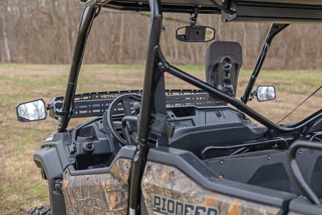 Photo of Rough Country UTV Universal 1.5"-2" Cage Aluminum Rear View Mirror by Rough Country - Premium for UTVs / Side by Sides