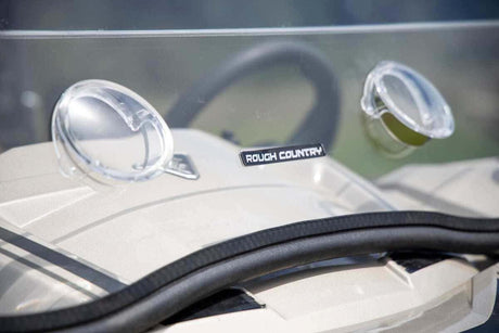 Photo of Rough Country Yamaha Viking EPS Scratch Resistant Vented Full Windshield by Rough Country - Premium for UTVs / Side by Sides