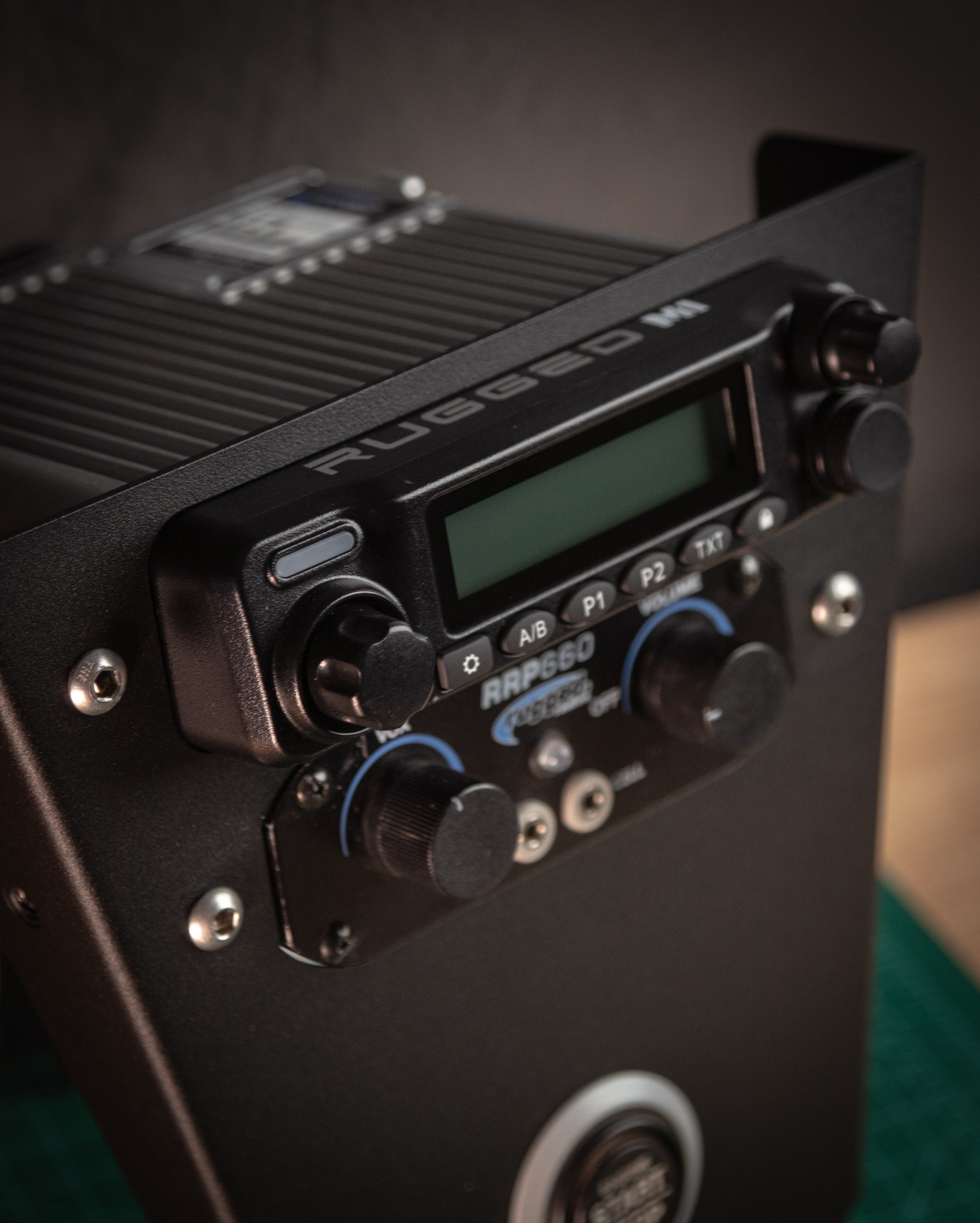 Photo of SFM M1/G1 Radio Mount (Classic) by StayFlush Motorsports - Premium CanamX3 Console for UTVs / Side by Sides