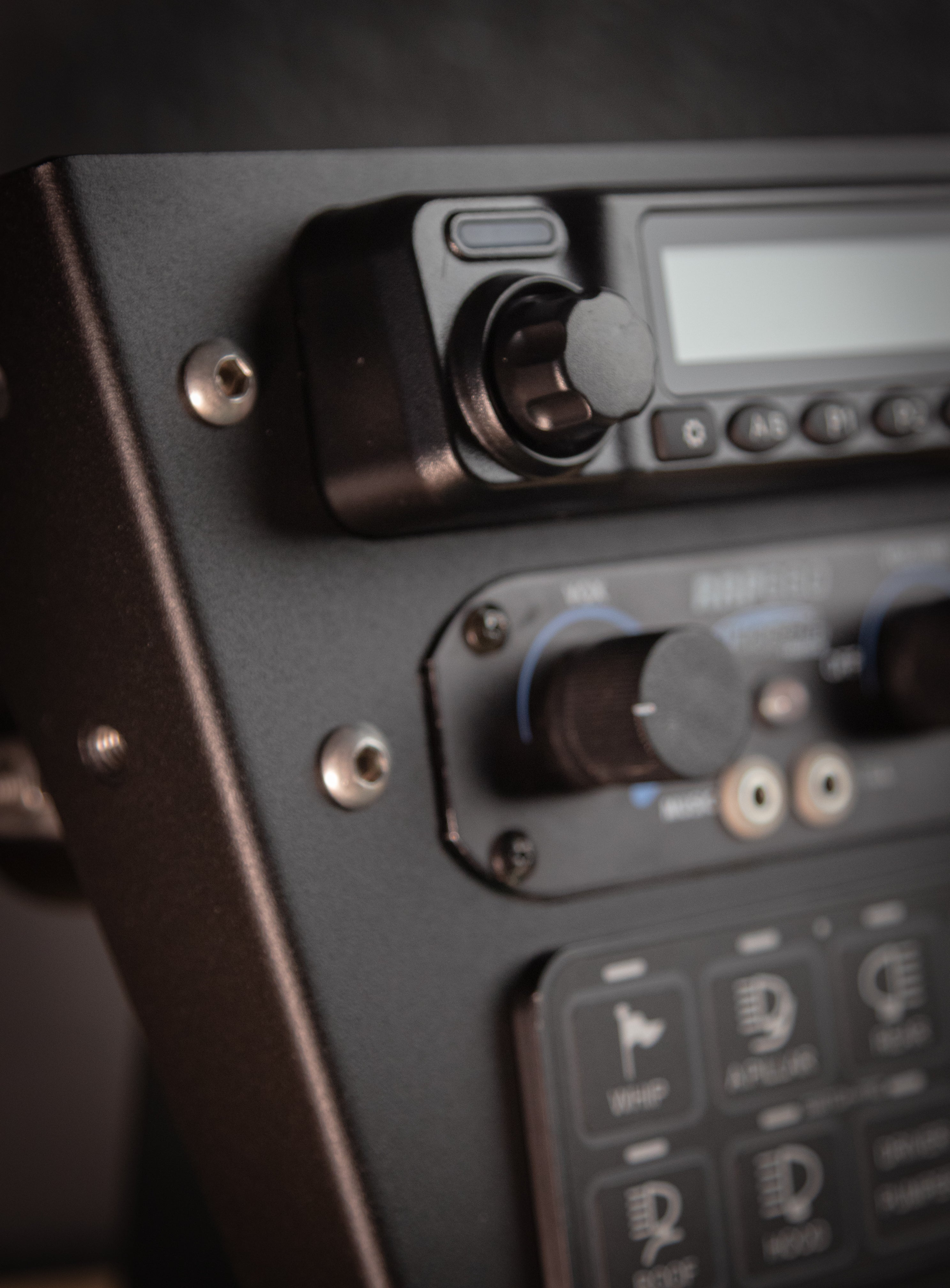 Photo of SFM M1/G1 Radio Mount Switchpro by StayFlush Motorsports - Premium CanamX3 Console for UTVs / Side by Sides