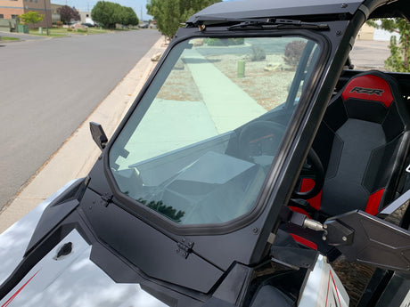 Photo of Polaris RS1 Glass Windshield with Vent and Wiper by UTVZILLA - Premium for UTVs / Side by Sides