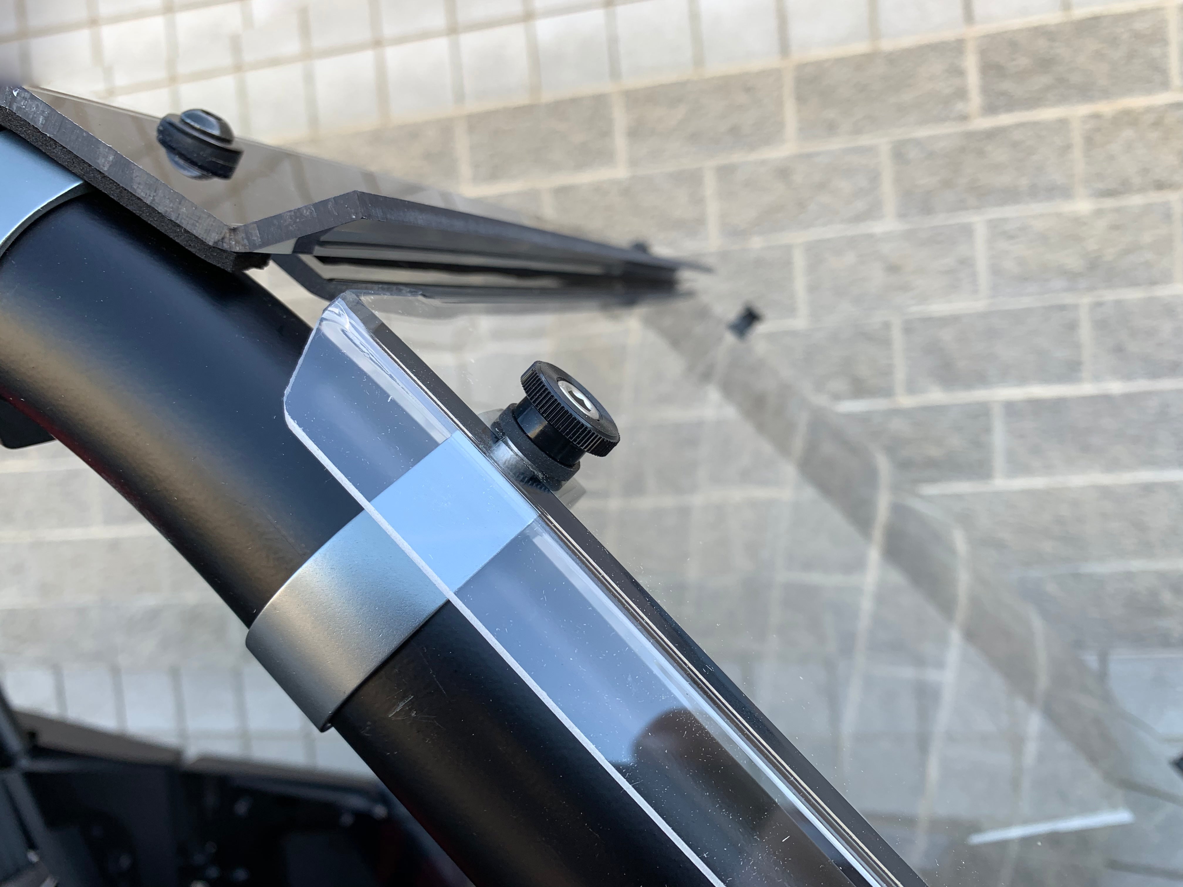 Photo of Polaris RS1 Hard Coated Full Windshield, Billet Clamps, Polycarbonate by UTVZILLA - Premium for UTVs / Side by Sides