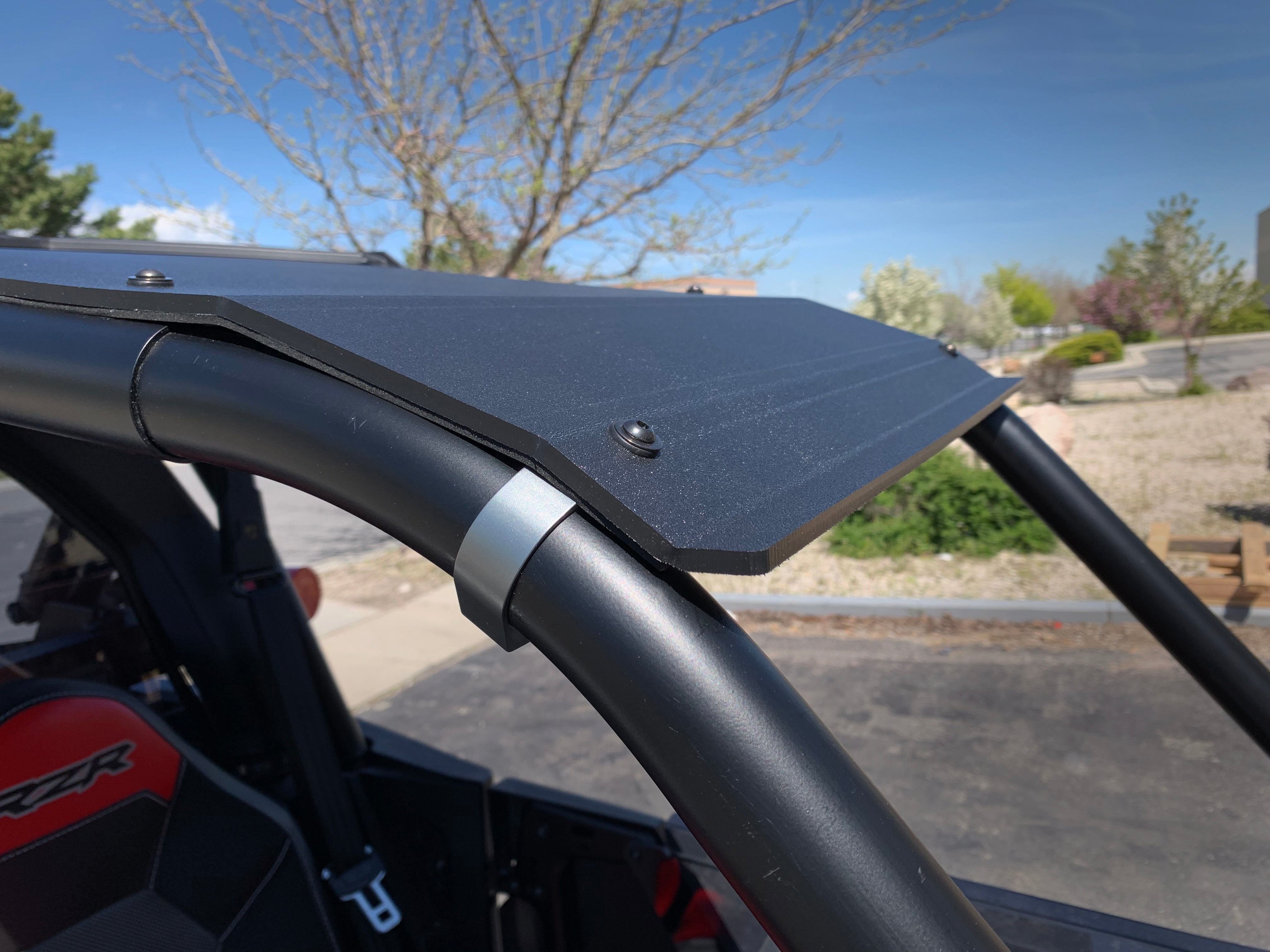 Photo of RS1 Hard Plastic Roof with BIllet Mounts by UTVZILLA - Premium for UTVs / Side by Sides